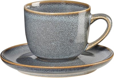 ASA Selection Espresso Kop en Schotel Saisons Denim 90 ml