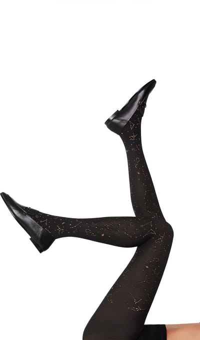 Penti SIGN Fantasie Panty 40 Denier - ZWART - Maat S/M