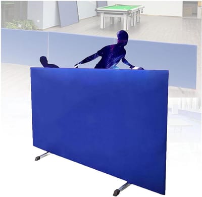Tafeltennisschotten - Sportveld afscheiding - Sportruimte indelen - Opvouwbaar ontwerp - 140x75cm 6 stuks - Blauw
