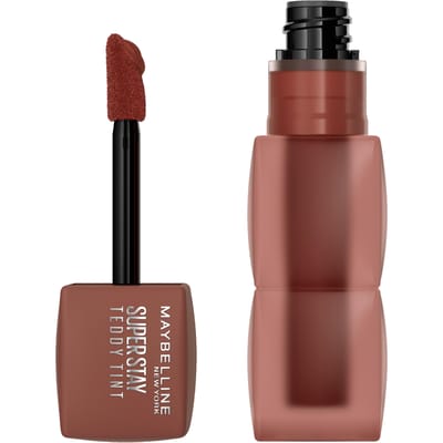 Maybelline New York Superstay Teddy Tint 20 Mascara Tear Lippenstift - Blijft tot wel 12 uur zitten - Met een teddy-zachte en matte finish - 5ml