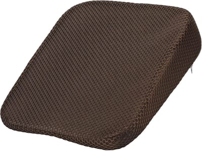 Auto Zitkussen - 46*35*6 cm - Autostoelkussen - Stoelkussen - Comfortabel - Voor een autostoel, bureaustoel, rolstoel - Bruin - Antislip - Traagschuim - Autostoel beschermer - Auto kussen - Universeel - Geschikt voor Auto, Bureaustoel, Bed, Rolstoel