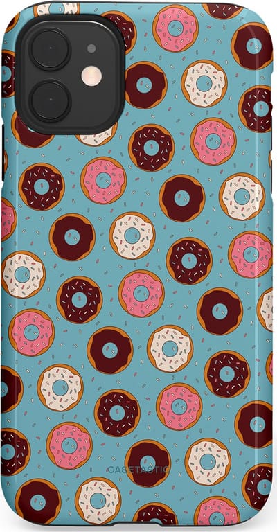 Casetastic Hoesje Geschikt voor Apple iPhone 11 - Stijlvolle Beschermende Duo-layer Case - Donut Dromen