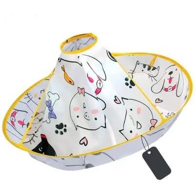 Kinderen Haar Knippen Cape Haar Knippen Schort Kapper Schort Kap Paraplu Haar Knippen Gereedschap wit