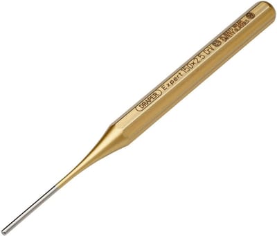 Parallelle Pin Pons - Achthoekige Pons - Precisie Werk - Chroom Vanadium Staal - 5 mm x 150 mm - Blauw