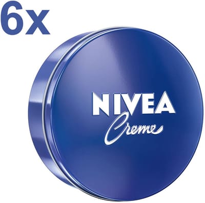 NIVEA - Universal - Care Creme - Original - 6x 60 ml - Intensive Protective Care - Crèmeblik - Voordeelverpakking