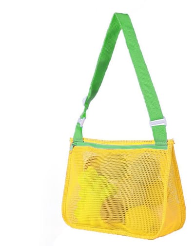 Opbergtas voor het strand kinderen– Opengewerkt schelpentasje – Reistas voor het strand – Transparante nettas – Strandtas van gaas – Zwemtas voor de zomer – Opvouwbare geweven tas – Ontworpen voor het opbergen schelpen, strandspeelgoed – 21x25x8cm