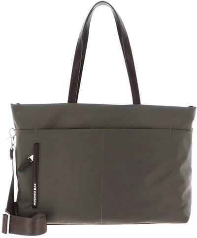MANDARINA DUCK shopper schoudertas met laptopvak Hunter Shopper Pirite kaki