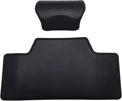 Motorfiets Rugkussen - Passagier Rugsteun - Comfortabel Reizen - Zelfklevende Installatie - Universeel - Zwart