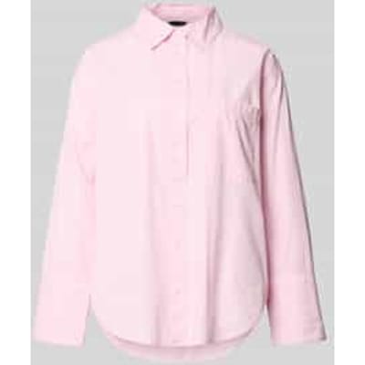 regular fit blouse met borstzak