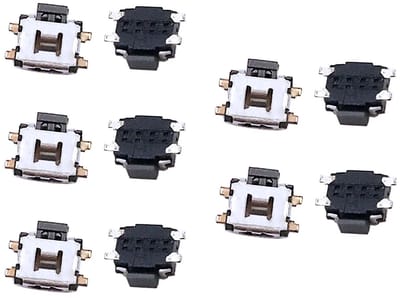 Dailygoods - Power Eject Knop Schakelaar voor Playstation 4, 10 Stuks
