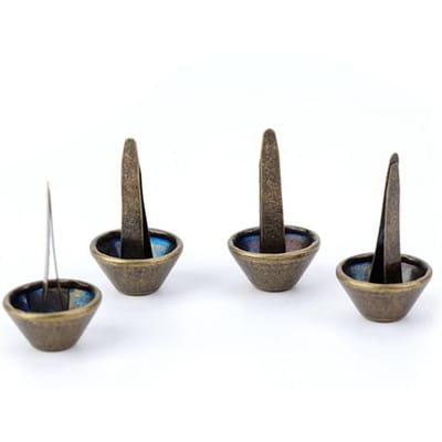50 stuks Portemonnee Handtas Kegelvormige Voetjes Nagelkop Stud Spike Leer Ambachtelijke Benodigdheden 15mm bronze