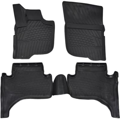 Vloermat van TPE-rubber - NORM Liners - Mitsubishi L-200 - Antislip - Bestendig - Gemakkelijk schoon te maken