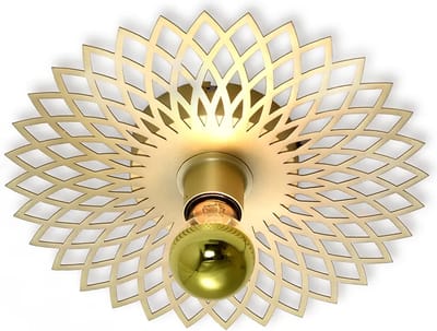 Plafondlamp Ombra Ø 30 cm mat goud