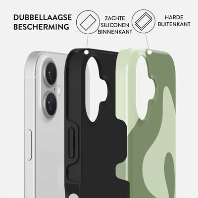 Burga Tough Backcover geschikt voor MagSafe geschikt voor iPhone 16 - No Rush