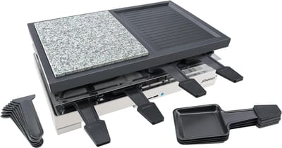 Steba RC88 - Gourmet & Steengrill - 8 personen - XL grilloppervlak - 1200 Watt