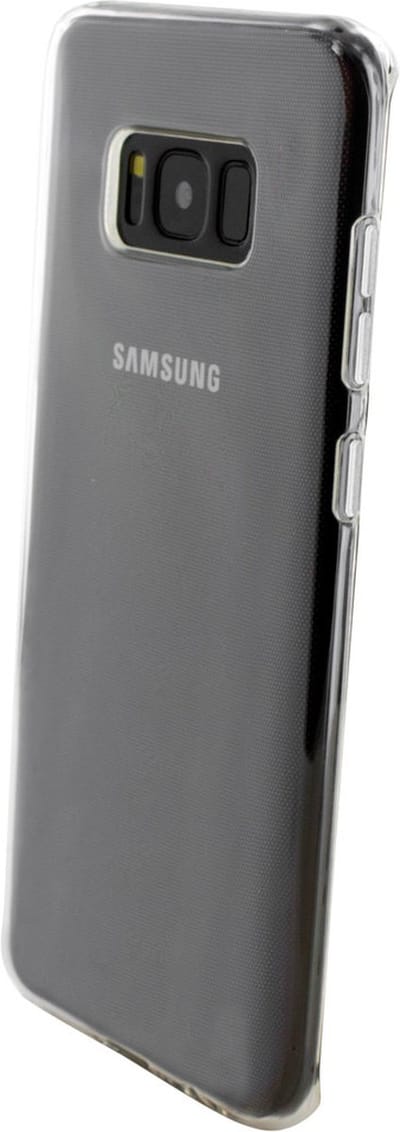 Mobiparts hoesje geschikt voor Samsung Galaxy S8+ - Zacht TPU - Schokabsorberend TPU - Grip Coating - Transparant