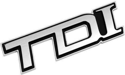 Zelfklevend embleem TDI