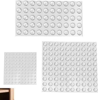 Siliconen Glijders - Rubberen Stoppers - Meubels Beschermen - Effectieve Demping - 300 Stuks - Transparant