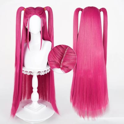 Mira Cosplay Kostuum Mira Cosplay Pruik Halloween Outfit 110 pink