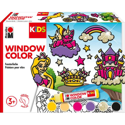 Marabu KiDS Window Color Set "Princess"