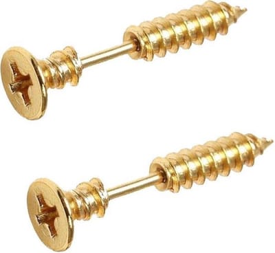 Akyol - Schroef oorbellen - oorbellen dames - oorbellen heren - oorbellen dames - leuke oorbellen - oorbellen cadeau - meisje - grappige oorbellen