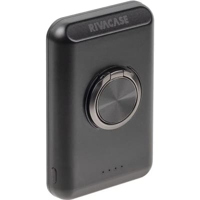 Rivacase VA2603 powerbank Lithium-Polymeer (LiPo) 5000 mAh Draadloos opladen Zwart