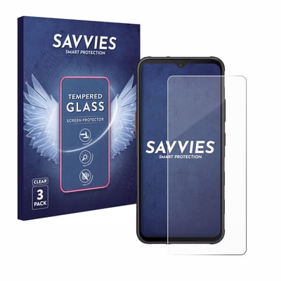 Savvies - Glas Screenprotector voor Samsung Galaxy XCover 7 Enterprise Edition - Gehard Beschermglas 9H 3 Stuks