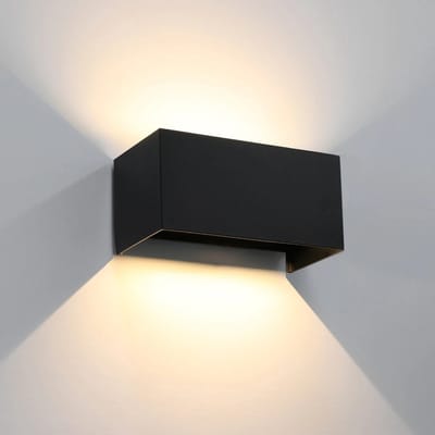 Stervia Wandlamp - LED - Binnen En Buiten - Waterdicht - Kantelbare Lampen Voor Verschillende Lichteffecten - Warm Licht - 20 x 10 x 10 cm