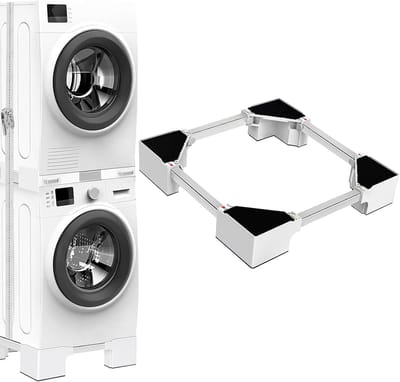 Wasmachine Verhoger - Ombouw - Kast - Wit