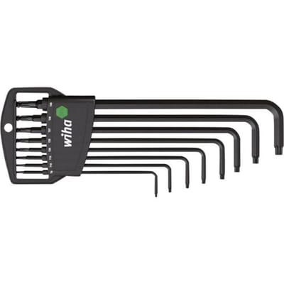 Wiha Binnen-Torx Haakse schroevendraaierset T 9, T 10, T 15, T 20, T 25, T 27, T 30, T 40 8-delig