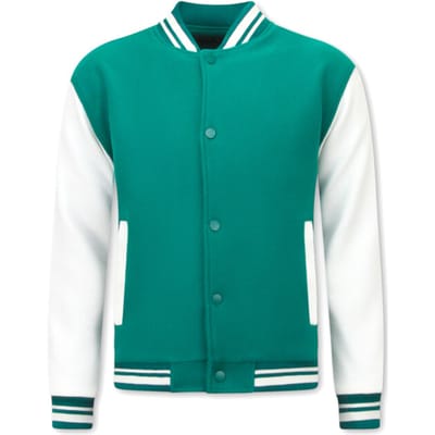 Collegejassen Heren Classic - LK-7065 - Groen