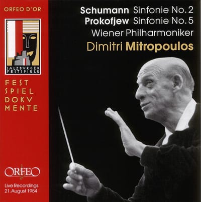 Wiener Philharmoniker, Dimitri Mitropoulos - Schumann: Sinfonie No. 2 | Prokofiev: Sinfonie No. 5 (CD) (Remastered)