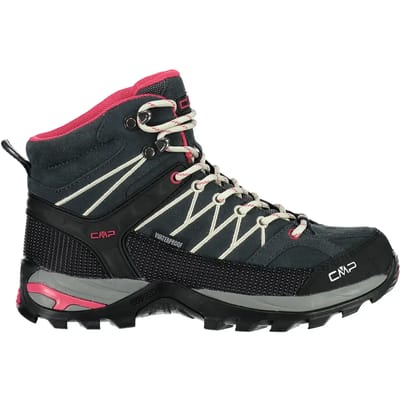Cmp Wandelschoenen Rigel Mid Dames Suède Antraciet/roze Maat 41
