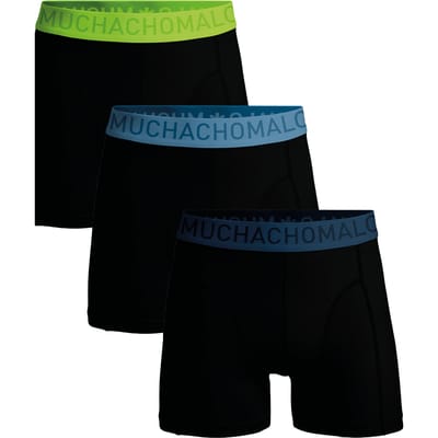 Muchachomalo Boxershort Heren – 3 Pack – Microfiber – Sport Ondergoed – Kleding – Heren Ondergoed – Sneldrogend – Onderbroeken Heren