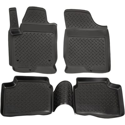 Tapis de sol - NORM Liners - Compatible Kia Cee'd/i30 - Caoutchouc TPE - 4 pièces - Antidérapant