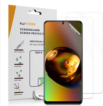 kwmobile 3x matte folie geschikt voor Xiaomi Redmi Note 11 Pro / Note 11 Pro (5G) / Note 12 Pro (4G) - screen protector - anti-glare screen protector