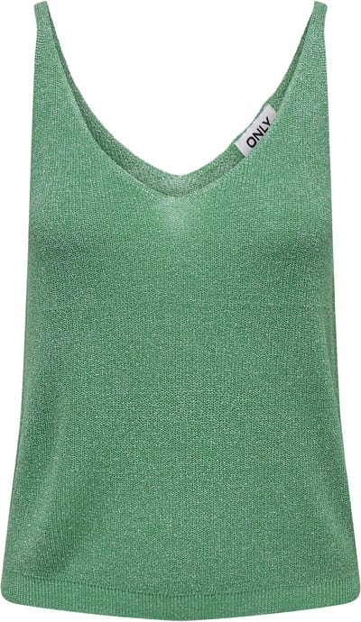 ONLY - ONLSHINA SL GLITTER TOP KNT - Meisjes - Tank tops