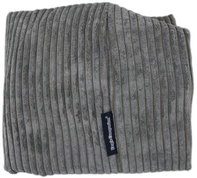 Dog's Companion Hoes Hondenkussen / Hondenbed - XL - 140 x 95 cm - Muisgrijs Giant Ribcord