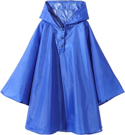 Famanu – Regenponcho voor kinderen van 1 tot 12 jaar, ultralicht, opvouwbaar en waterdicht