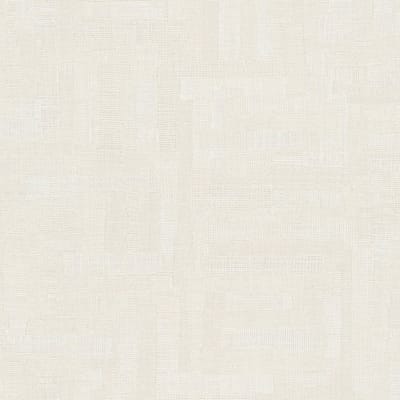 Etnisch behang Profhome 782045-GU vliesbehang hardvinyl warmdruk in reliëf gestructureerd in textiel look mat crème parelwit 5,33 m2