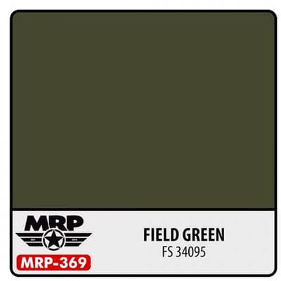 Mr. Paint MRP-369 - Field Green FS34095 – 30 ml verf voor Airbrush & Detailwerk