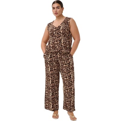Dames-T-shirt KAFFE Curve Vilana