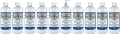 Handzeep Hamam 1 liter - set van 10 stuks - met gratis pomp - Voordeelverpakking