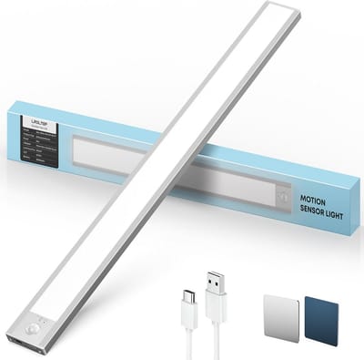 Draadloze LED Kastlamp met Bewegingsmelder, Oplaadbaar, voor Keuken en Kast