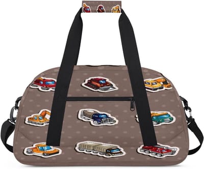 Sport Plunjezak - Weekendtas Holdall - Reizen en Sport - Duurzaam Polyester - 24 Liter - Kleurrijk