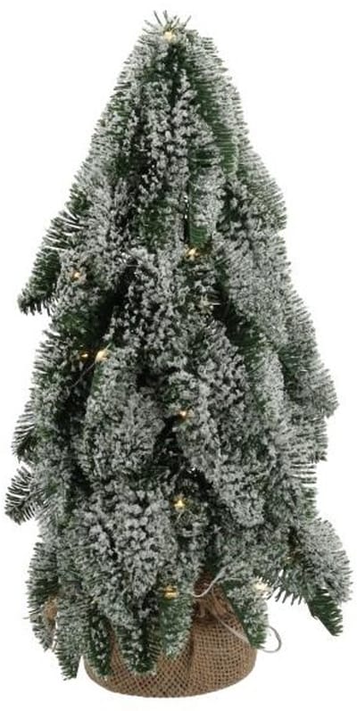 Kerstboom Nobilis sneeuw 25LED H33D20