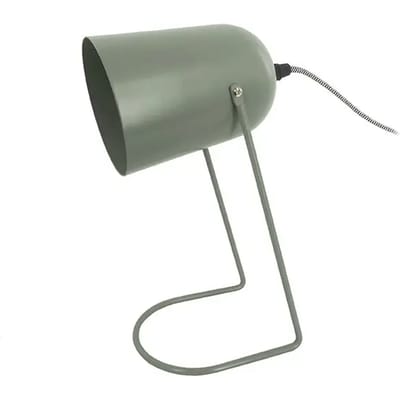 Leitmotiv Tafellamp Enchant - IJzer Mat Grijs/Groen - 30x18cm - Scandinavisch