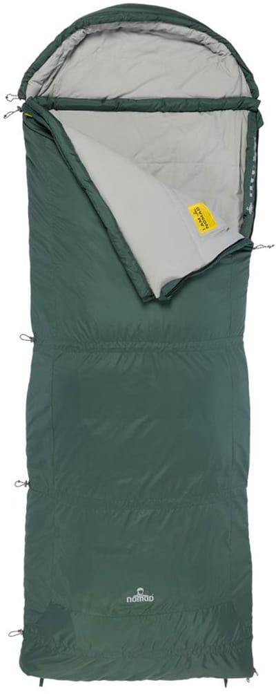 Nomad Triple-S Premium Deken Slaapzak Trekking Groen Right