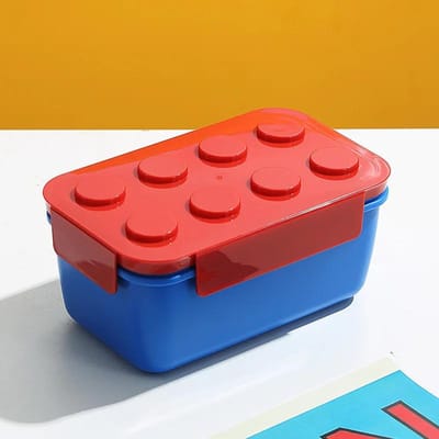 1050/1300ml Draagbare Lunchbox Bouwsteen Bento Box Fruit Salade Servies Voedselcontainer Kinderen Student Picknick Kit Keuken