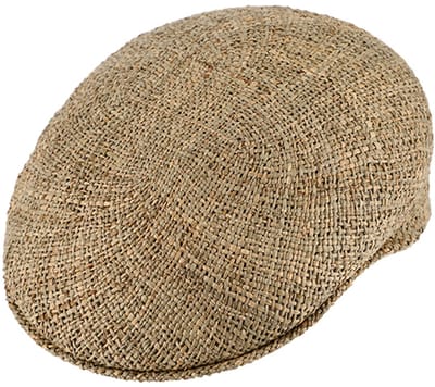 Flatcap Zeegras luchtige zomer flatcap maat S